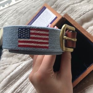 Smathers and Branson American flag belt